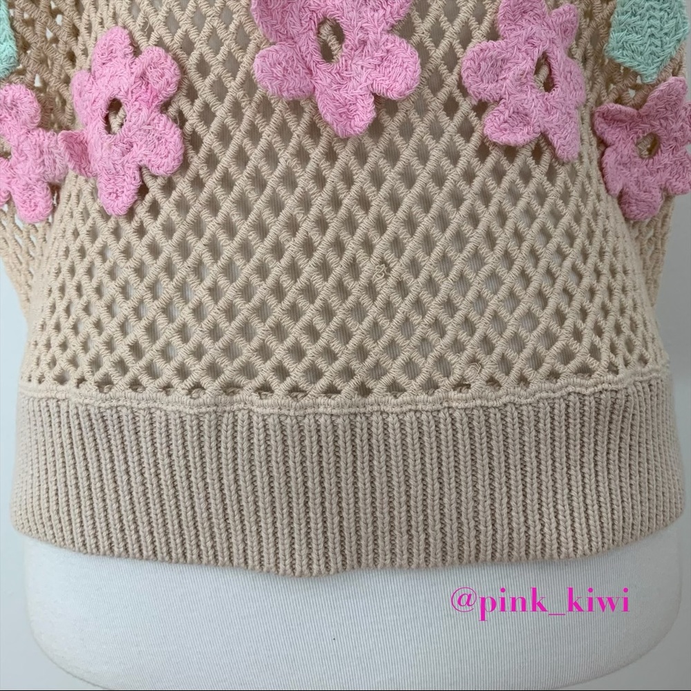 Wildfox Bloom Edita Crochet Top - Picture 10 of 17